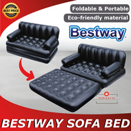 Sofa Angin Sofa Bed Bestway Inflatable Air Double Inflatable Mattress Lazy Bed Recliner Foldable Mattress