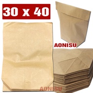 100 Túi Giấy Kraft Gói Hàng Đựng Bánh LOẠI DẦY SIÊU BỀN ĐỦ SIZE- Túi Đóng Hàng Túi Giấy Xi Măng Đựng