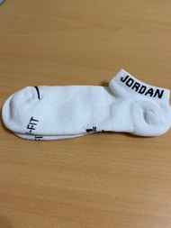 Jordan NIKE籃球白色短襪