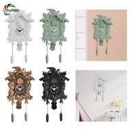 chulisia Cuckoo Clock Wall Clock with Hourly Chime Stylish Plastic Mechanism for Wall Home Office De