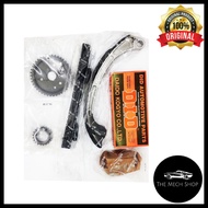 (100% Original) O.S.K Perodua Myvi 1.3 Kembara DVVT K3 Avanza 1.3 F601 Timing Chain Kit Set TD-501B(6pc) (Made In Japan)