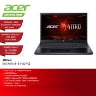 Acer Nitro V 15 ANV15-51-57NC / ANV15-51-54Y9 15.6" FHD 144Hz Laptop ( i5-13420H, 8GB, 512GB SSD, RTX2050/RTX4050, W11 )