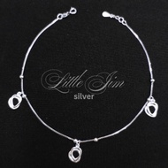 Little Jim Charm Anklet Chain 9 Inches for Ladies Jewelry AKAB3