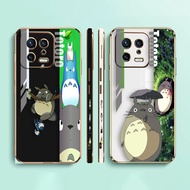 Spirited Away Cute Totoro Side Printed E-TPU Phone Case For XIAOMI POCO F4 F3 M5 M4 X5 X4 X3 C40 F5 F1 REDMI K50 K40 NOTE 12 11 10 S GT PRO PLUS NFC Gaming Turbo 5G