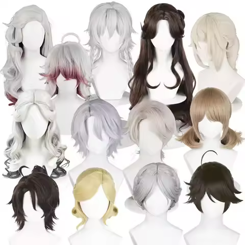 Game Identity V Patient Psychologist Cosplay Doomsday Rescuer Wig Ada Mesmer Rare Case Halloween Car