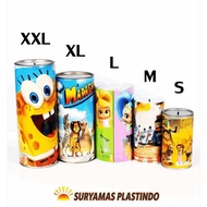 Coin Tin Piggy Bank S Character Check First