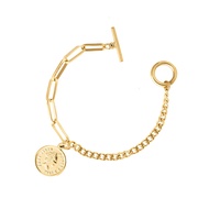 Dear Me - Agnes Bracelet Stainless Steel with 18K Gold Plating Gelang Wanita S925 Lapis Emas