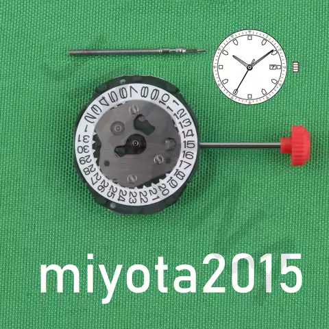 2015 movement Miyota 2015 quartz movement japan movement Standard movement with date display Small W