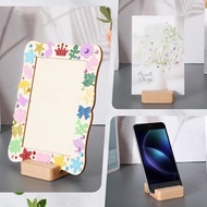 10 Pcs Embroidery Hoop Display Embroidery Hoop Wooden Base Holder Embroidery CrossStitch Stand for E