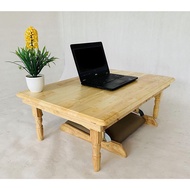 Bàn Gấp Gọn Gỗ Cao Su Chân Tiện 50cm x 70cm bàn vi tính bàn học bàn trà đều đẹp