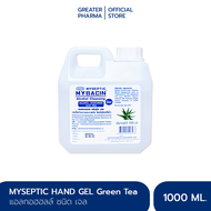 [Exp.10/24] มายบาซินเจลแอลกอฮอล์ ว่านหางจระเข้ แกลลอน 1000ml 75% Myseptic Mybacin Alcohol Cleansing Gel _Greater เกร๊ทเตอร์ฟาร์ม่า