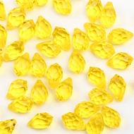 Austrian Crystal Teardrop Glass Beads 50pcs Briolette Waterdrop Pendant Loose Beads for Jewelry Maki