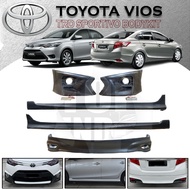 TOYOTA VIOS 2013 NCP150 TR-D SPORTIVO STYLE BODYKIT FRONT SKIRT REAR SKIRT SIDE SKIRT SPOILER NCP150