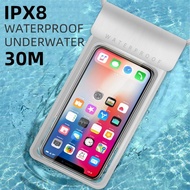 IPX8 Universal Waterproof Case For iPhone 12 11 13 Pro Max X XS 14 Huawei Xiaomi Samsung Case Water Proof Bag Mobile Phone Cover