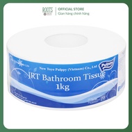 PULPPY - Large Roll Silk Toilet Paper, JRT Bathroom Tissue