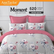 Ashley Myles Moment Fitted Bedsheet Set | 520TC, Microsatin, Breathable & Cozy