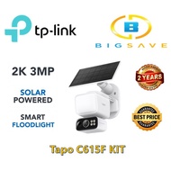 TAPO C615F KIT SOLAR-POWERED FLOODLIGHT PAN/TILT SECURITY CAMERA KIT