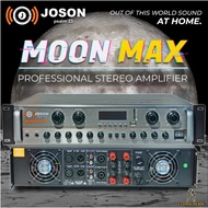 JOSON MOON MAX PROFESSIONAL 4-CHANNEL HIGH POWERED AMPLIFIER 1450Wx4 BRIDGE 8OHMS 2023 Model