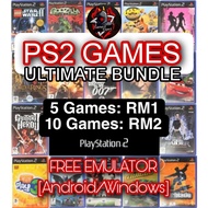 [NOT CD] PS2 GAMES ULTIMATE BUNDLE PLUS (FREE Emulator to Android/Windows) by Gamerz Expert