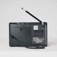 Asatron R-1112 USB Portable Speaker dengan Bluetooth Radio FM/AM/SW1-7 9 Bands & Senter