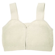 二手 SENSE OF PLACE by URBAN RESEARCH 2023 春夏針織胸衣 AA34-22B018 ，均碼象牙色，毛衣/背心。