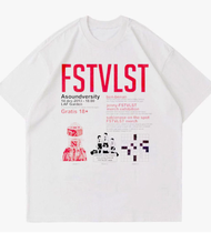 KAOS T-Shirt FANNY SOEGI FSTVLST Bahan Tebal Cotton Combed 24s