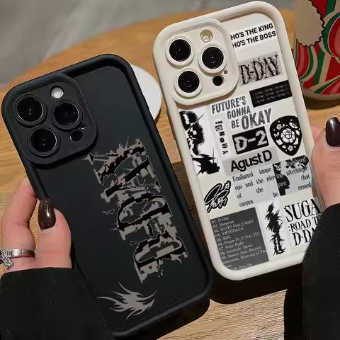 Hot Rapper S-Suga D-DAY Phone Case For Samsung S26 S25 S24 S23 S22 S21 S20 F06 M16 Note 20 FE Plus U