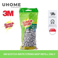 3M Scotch Brite Ultra Light Weight R3 String Mop Refill Cotton Strip, 1/Pack, Cleans, Durable, Quick Cleaning