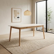 Squirrel Sintered Stone Marble Dining Table 160cm/180cm x 90cm- TOP L160/180 +T18/ meja makan batu