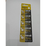 Pin Maxcell SR927SW 1.55V / Pin Sony 395 - 1 vỉ 5 viên