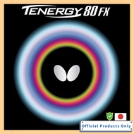Butterfly Table Tennis Rubber Tenergy 80FX 05940 Red Thick