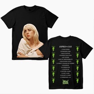 Baju T Shirt KARIMAKE Billie Eilish Tshirt Oversize Baju 100% Cotton Cod D001 Lelaki T Shirt Oversiz