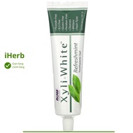 NOW Foods Solutions XyliWhite Toothpaste Gel Refreshmint 6.4 oz (181 g) - iHerb việt Nam