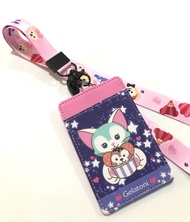 GLTN DF  สายคล้องคอ สายคล้องบัตร ที่ใส่บัตร ซองใส่บัตร พร้อมสายคล้องคอ ลาย GELATO  P งานดี สวยงาม สำ