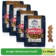 Arrighi Wholemeal Fusilli Pasta 4 x 500gm