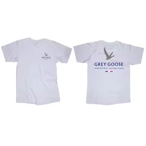 Grey Goose Vodka logo White or Black t shirt