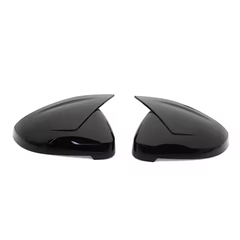 for New Audi A4L A4 S4 RS4 S5 A5 RS5 Gloss Black Side Mirror Cover Caps Housing Shell Replacement Ac