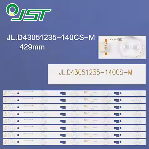 8pcs LED 43E10 43L1550C 43L3500C 43L35CMC LVF430LGD0 E1 V39 SP-LED43S LE43M109 43E300C 43L235 PLE-43