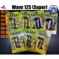 👍(2in1) ARATA (SUPERHEAD) Racing valve Wave125 W125 R/S/X 🔥26/30-27/31-25/29 Racing Valve Bar / Raci