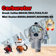 [𝐎𝐫𝐢𝐠𝐢𝐧𝐚𝐥]BG430DT Carburetor Huayi Carburetor Ogawa SS650 TB43 TL43 SR430 SS650/ 3wf-3aMit Duster/ B