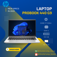 LAPTOP HP PROBOOK 440 G9 CORE I7 12TH GENERASI RAM 32 GB SSD 512 GB NEW