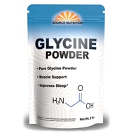 Glycine Powder (2 lbs) - Promotes Restful Sleep, Muscle Energy and Strength, Memory and Cognition Su