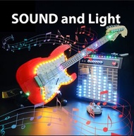 LEGO 21329 light Fender Stratocaster 電吉他 21329 燈 lights led sound 電子結他 混音 擴音器 樂高 燈飾 燈色 音響 音效 男朋友 女朋友