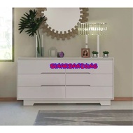 MINIMALIST TV RACK / WHITE TV RACK / MULTIPURPOSE TV BUFFET BUFFET