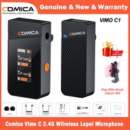 Quà Tặng Kèm - Micro thu âm không dây Comica Vimo C1 C2 C3 Công Nghệ Khử Tiếng Ồn Chuyên Dùng Cho Yo