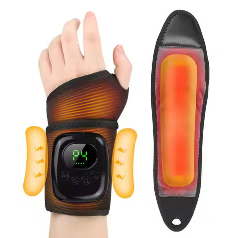 Smart Air Compression Massage Smart Wrist Massage Belt With 4 Mode Air Compression & Heatting Office