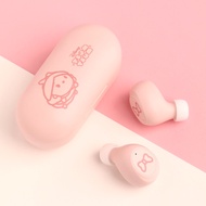 100% ของแท้ Disney Minipods Lotso หูฟังไร้สายบลูทูธหูฟัง HiFi ลดเสียงรบกวนชุดหูฟัง TWS หูฟังสำหรับ I