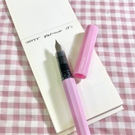[preloved] fountain pen jinhao majohn muji pro future lab f and efPLATINUM