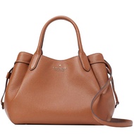 Kate Spade Dumpling Large Satchel Bag in Warm Gingerbread k8134