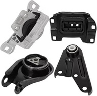 51hao Motor Mount kit Soportes de Motor Compatible with 2010-2013 Mazda 3 2.0L Automatic Transmissio